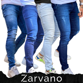 Compre 3 Leve 4 Calça Jeans Masculina Skinny com Lycra (01050911)