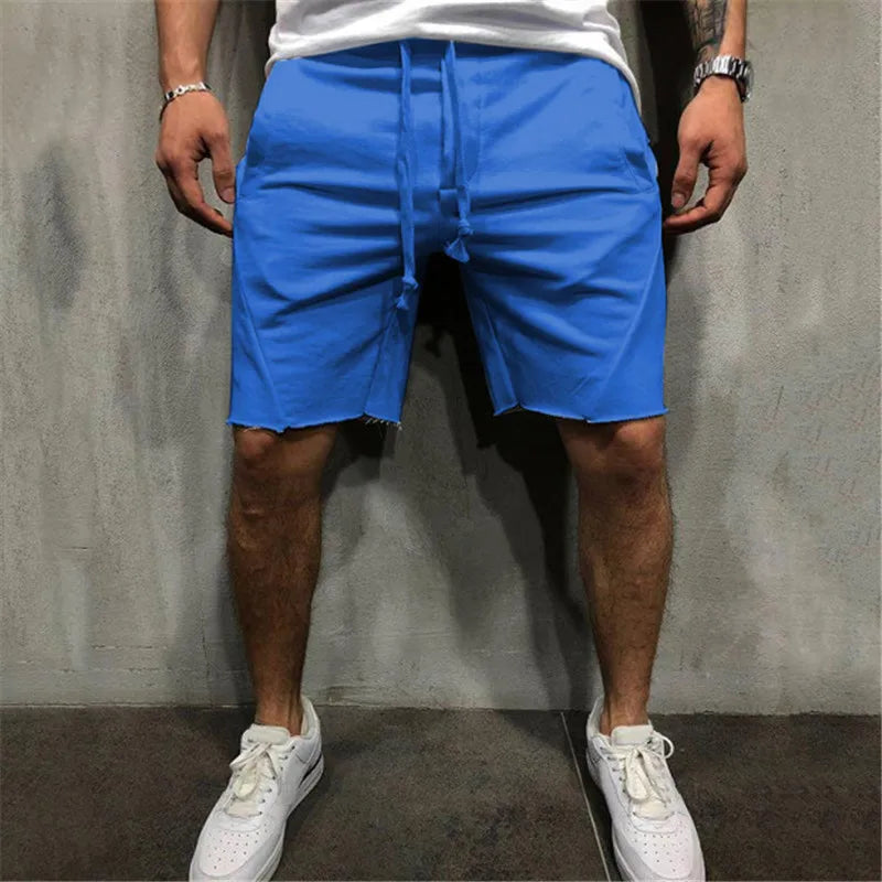 Shorts Masculino Rasgado Esportivo Zarvano