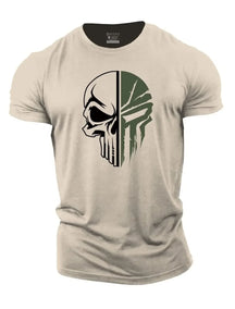 Camiseta Masculina Estampa Militar Zarvano