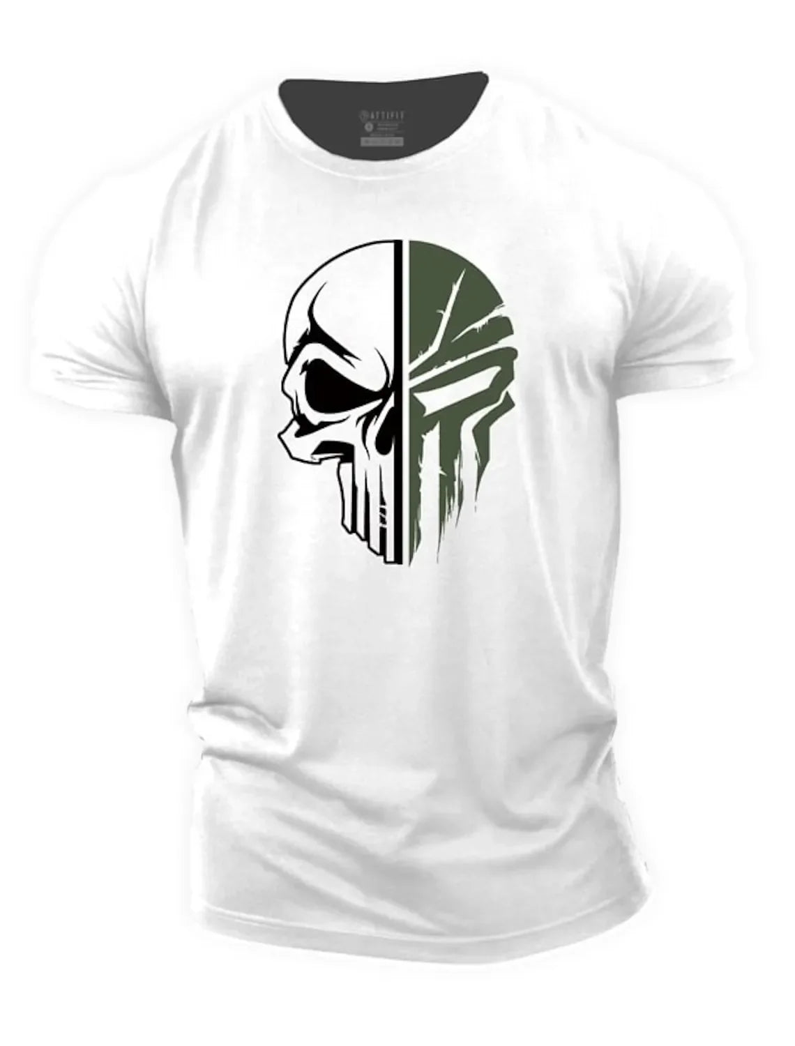 Camiseta Masculina Estampa Militar Zarvano