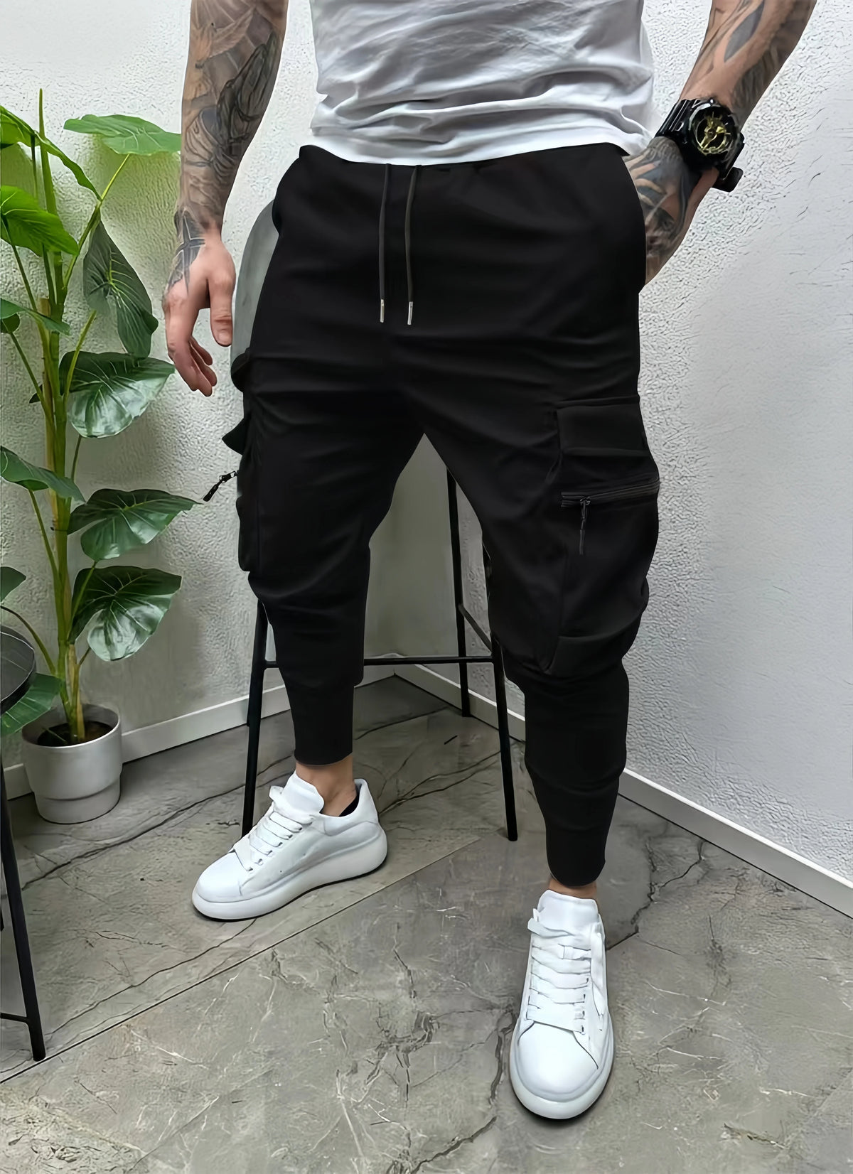 Calça Masculina Bebra Casual Confortável Flex