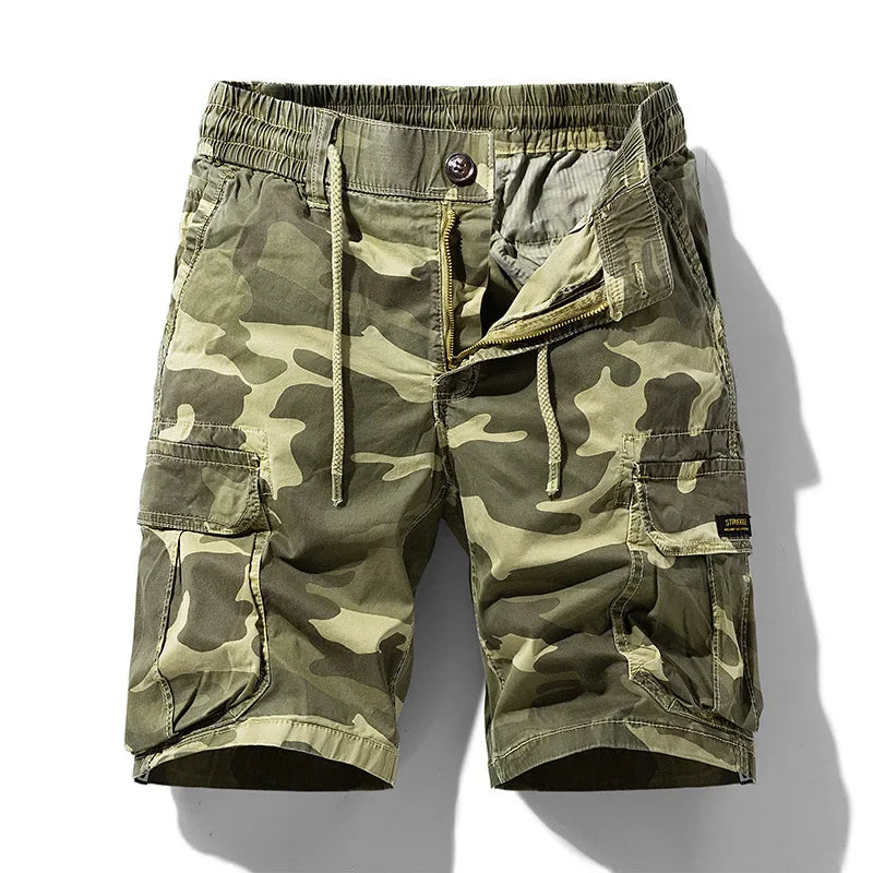 Shorts Masculino Grosso Camouflage Denim