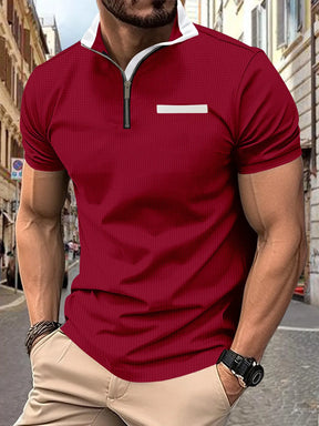 Camisa Masculina Polo Militar Casual Zarvano