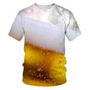 Camiseta Masculinas Festas Bebidas