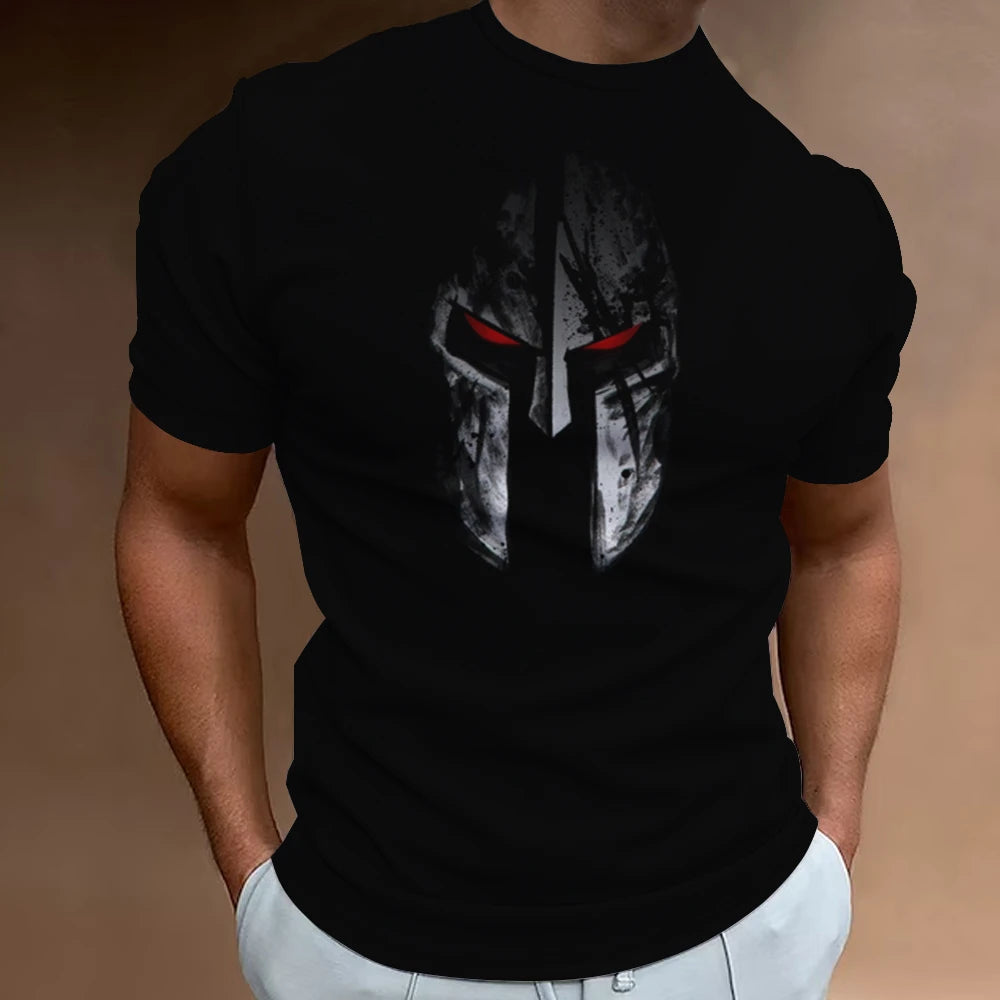 Camiseta Masculina Guerreiro Espártano Zarvano