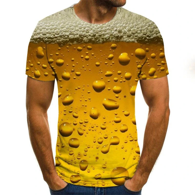 Camiseta Masculinas Festas Bebidas