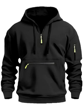 Jaqueta Masculina Moletom Grossa Hooded