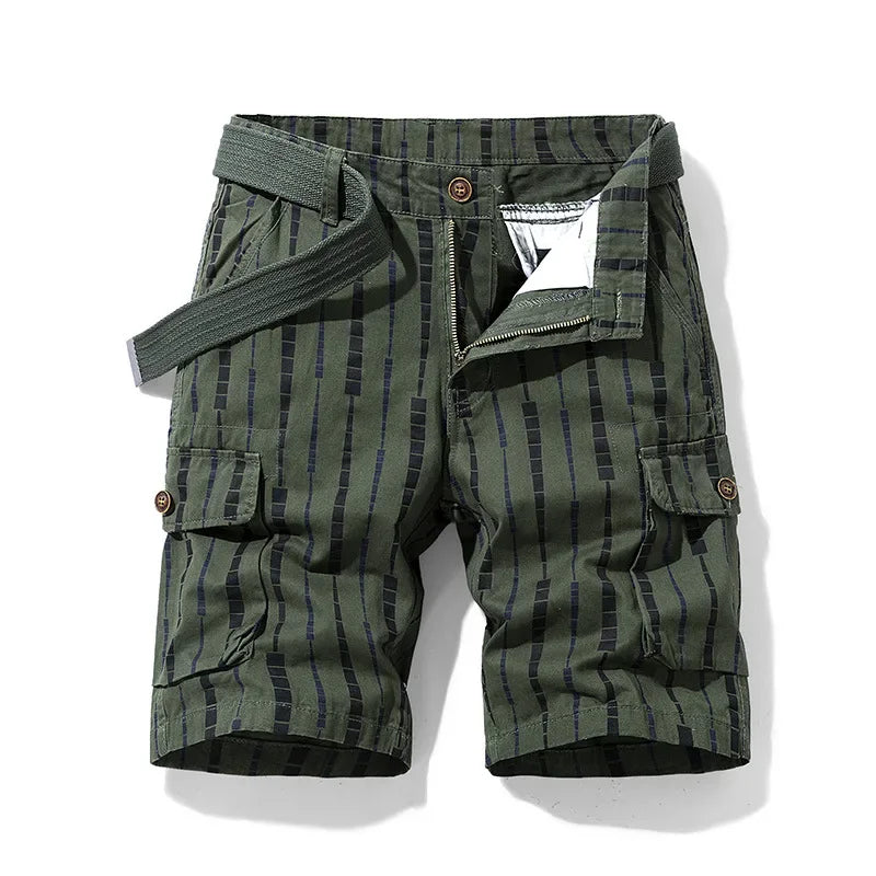 Shorts Masculino Grosso Camouflage Denim