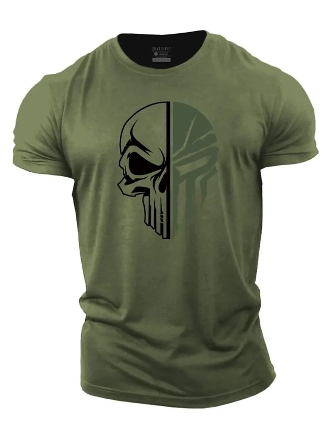 Camiseta Masculina Estampa Militar Zarvano