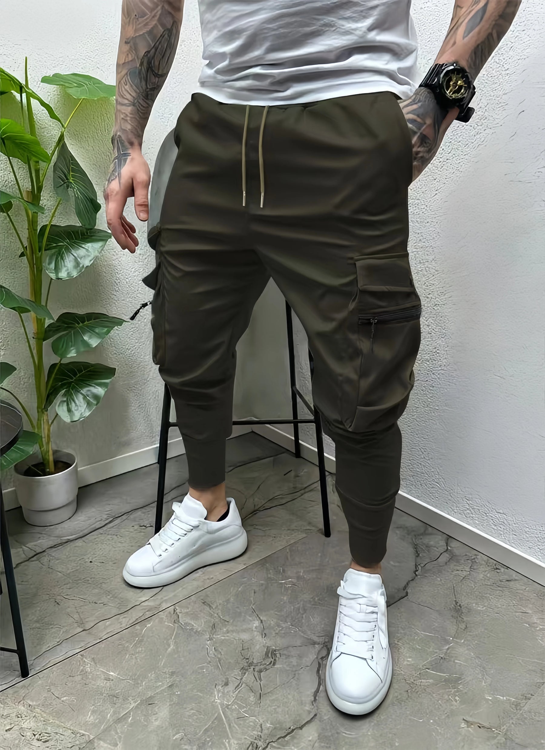 Calça Masculina Bebra Casual Confortável Flex