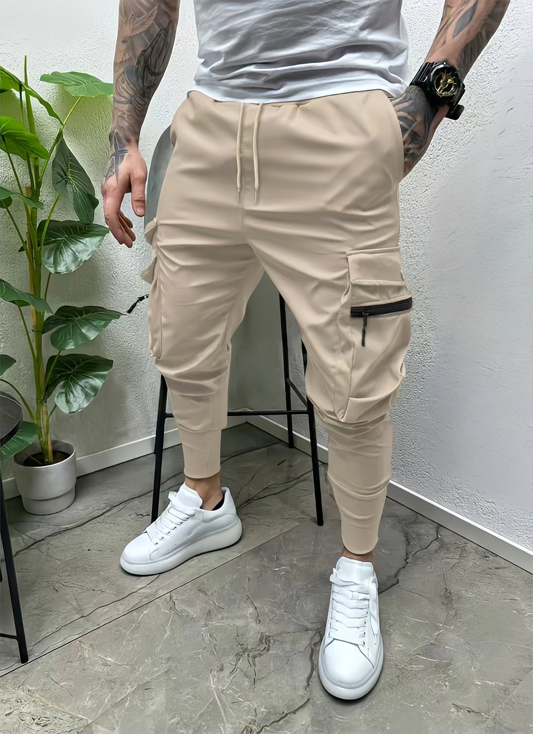 Calça Masculina Bebra Casual Confortável Flex