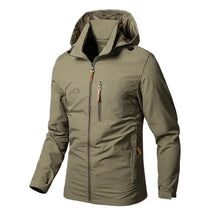 Jaqueta Masculina Estilo Militar a prova d´água Windbreaker