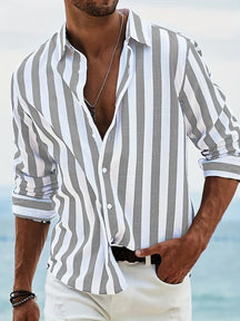 Camisa Masculina Social Beach