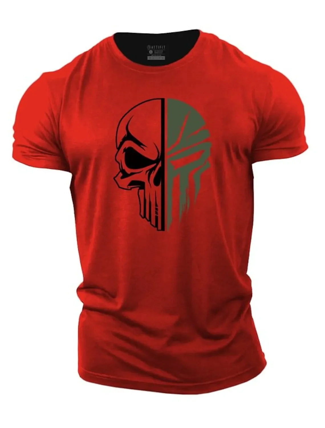 Camiseta Masculina Estampa Militar Zarvano