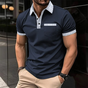 Camisa Masculina Polo Militar Casual Zarvano