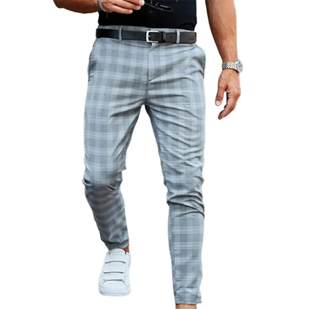 Calça Masculina Heritage Plaid Trousers