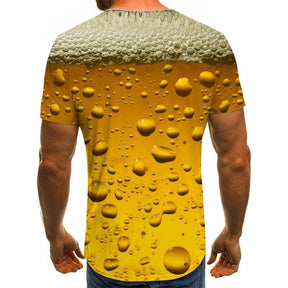 Camiseta Masculinas Festas Bebidas