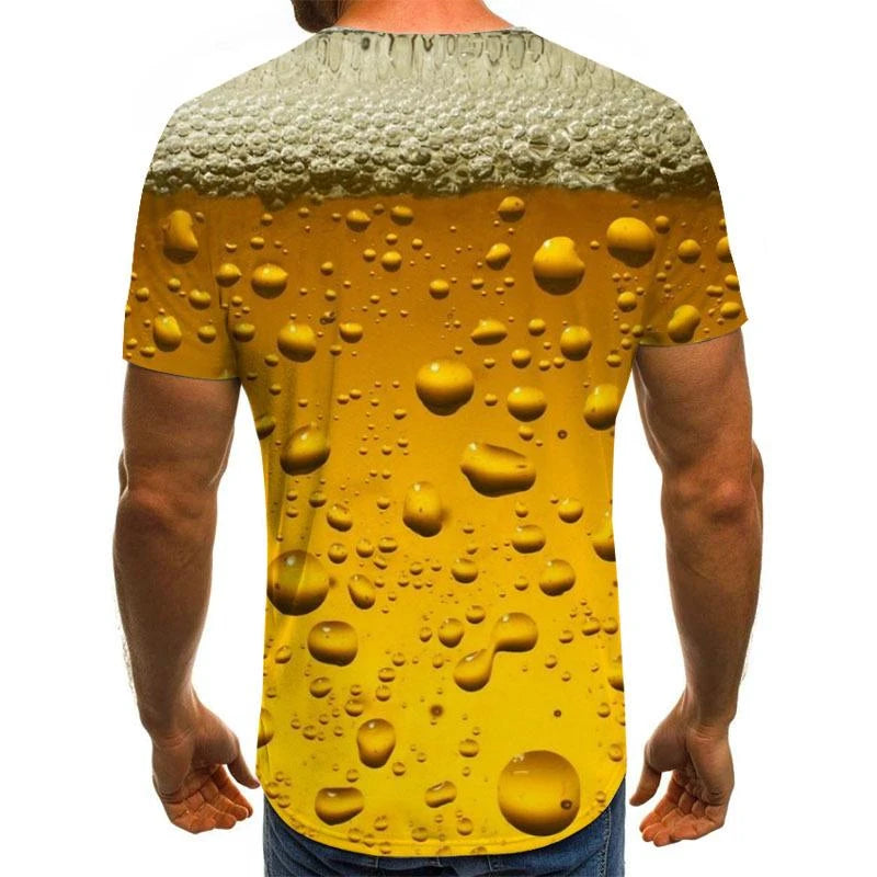 Camiseta Masculinas Festas Bebidas