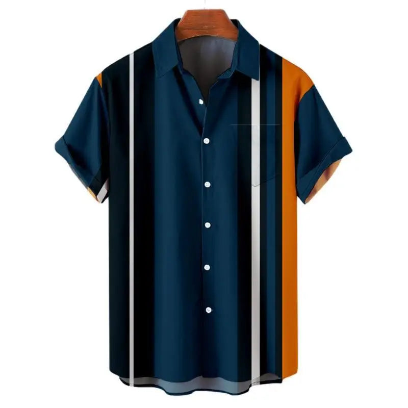 Camisa Masculina Havai Listrada Zarvano