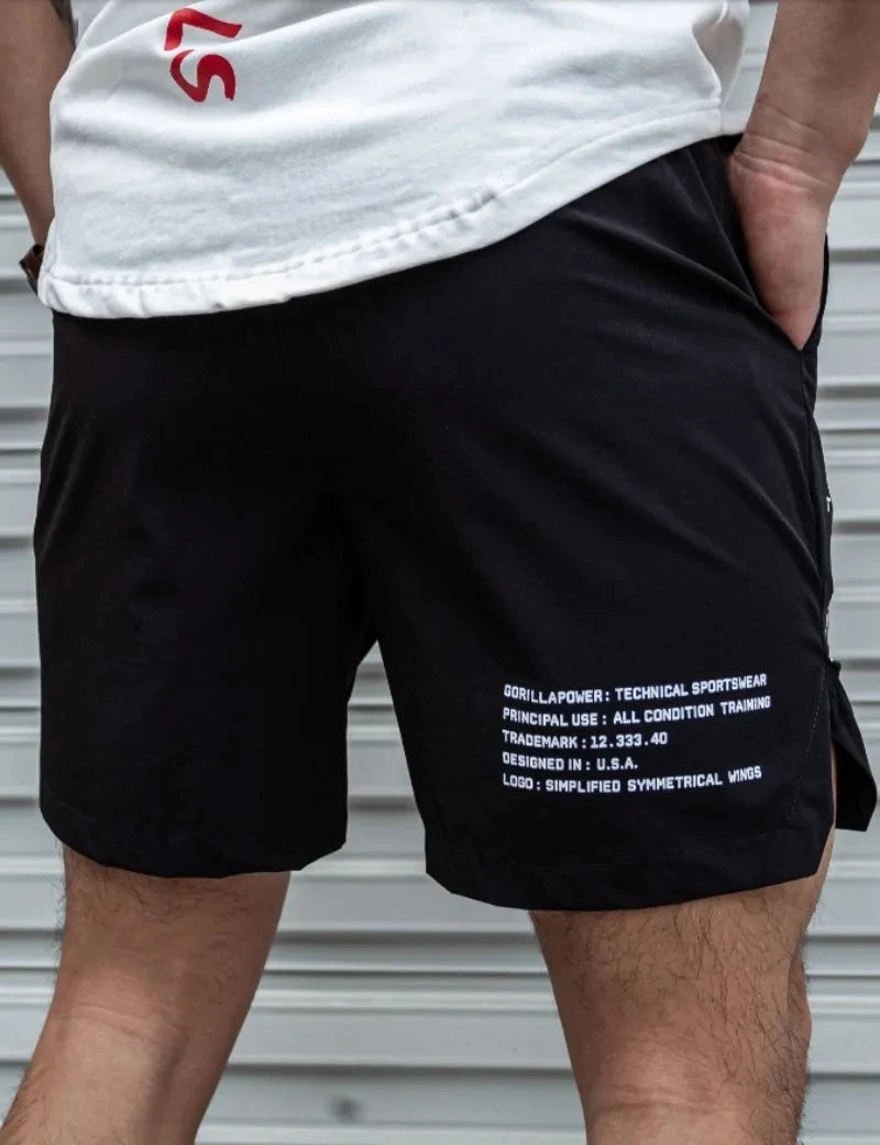 Shorts Masculino Poliester Premium Squat Fitness