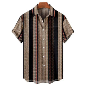 Camisa Masculina Havai Listrada Zarvano