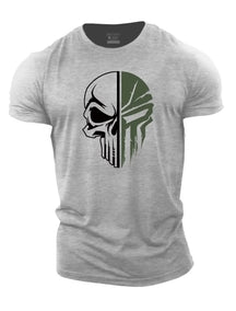 Camiseta Masculina Estampa Militar Zarvano