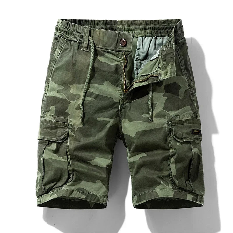 Shorts Masculino Grosso Camouflage Denim