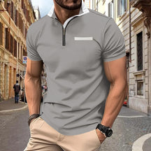 Camisa Masculina Polo Militar Casual Zarvano