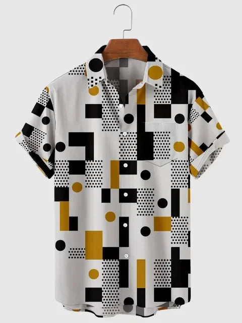 Camisa Masculina Havai Listrada Zarvano