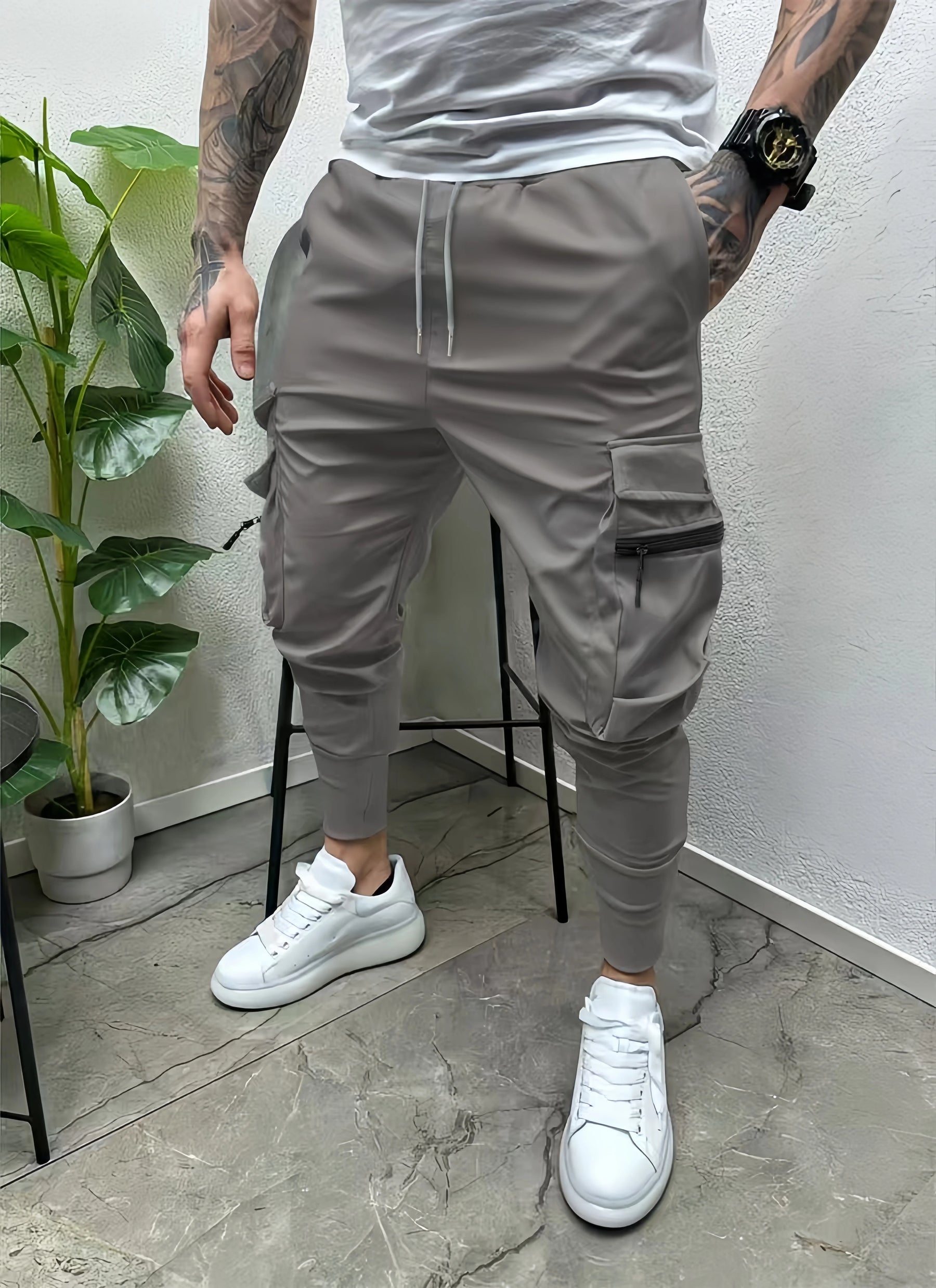 Calça Masculina Bebra Casual Confortável Flex