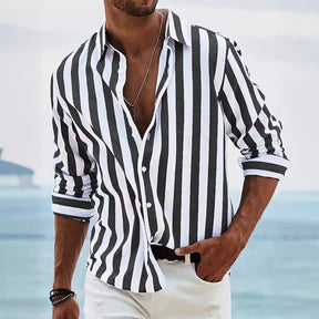 Camisa Masculina Social Beach