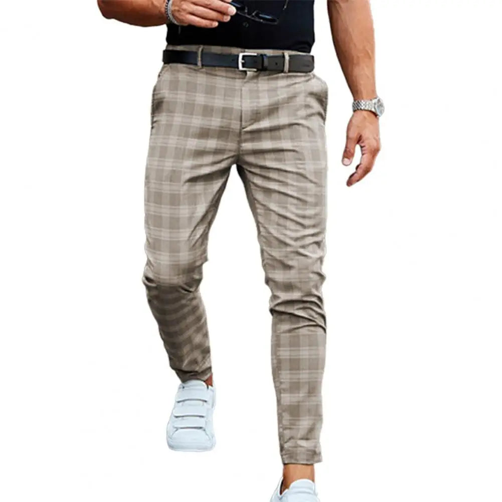 Calça Masculina Heritage Plaid Trousers