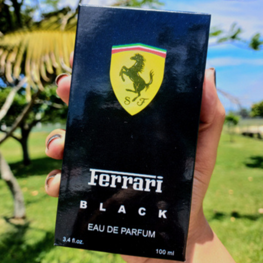 Ferrari Black 100ml – Energia e Estilo